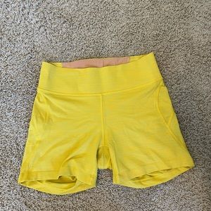 Outdoor Voices Yellow Shorts